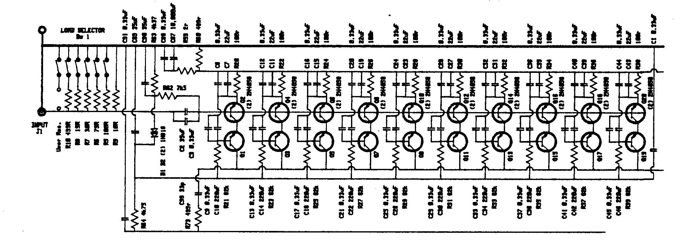 999 Input Stage Schematic