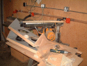 Carpentry Shop Radial Arm Saw - with sub-woofer parts