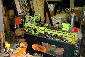 Machine shop  lathe