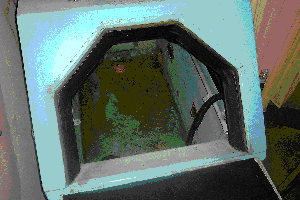 Isolation chamber - entry hatch