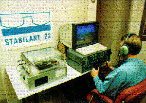 Old flight simluator (circa 1988)