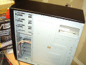 Description: Case for Pentium four computer using a serial RAID configuration - right