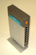 Description: Vertical mount D-Link 8 Port - Used as hub