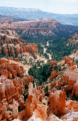 View from fareyland point in Bryce Canyon